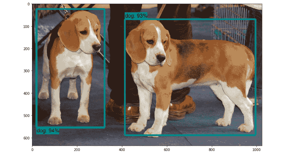 Output of Jupyter notebook